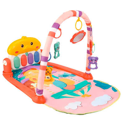 Коврик детский развивающий со звуком Рыжий кот 2182954 1